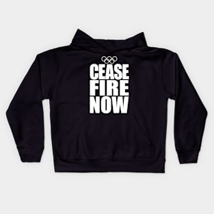 Cease Fire Olympics Kids Hoodie